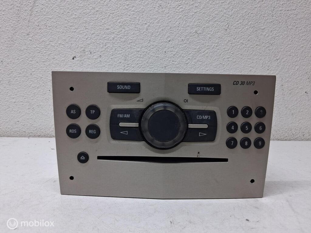Radio Opel Corsa D ('06-'15) 13254191, Autos : Divers, Enlèvement ou Envoi, Utilisé