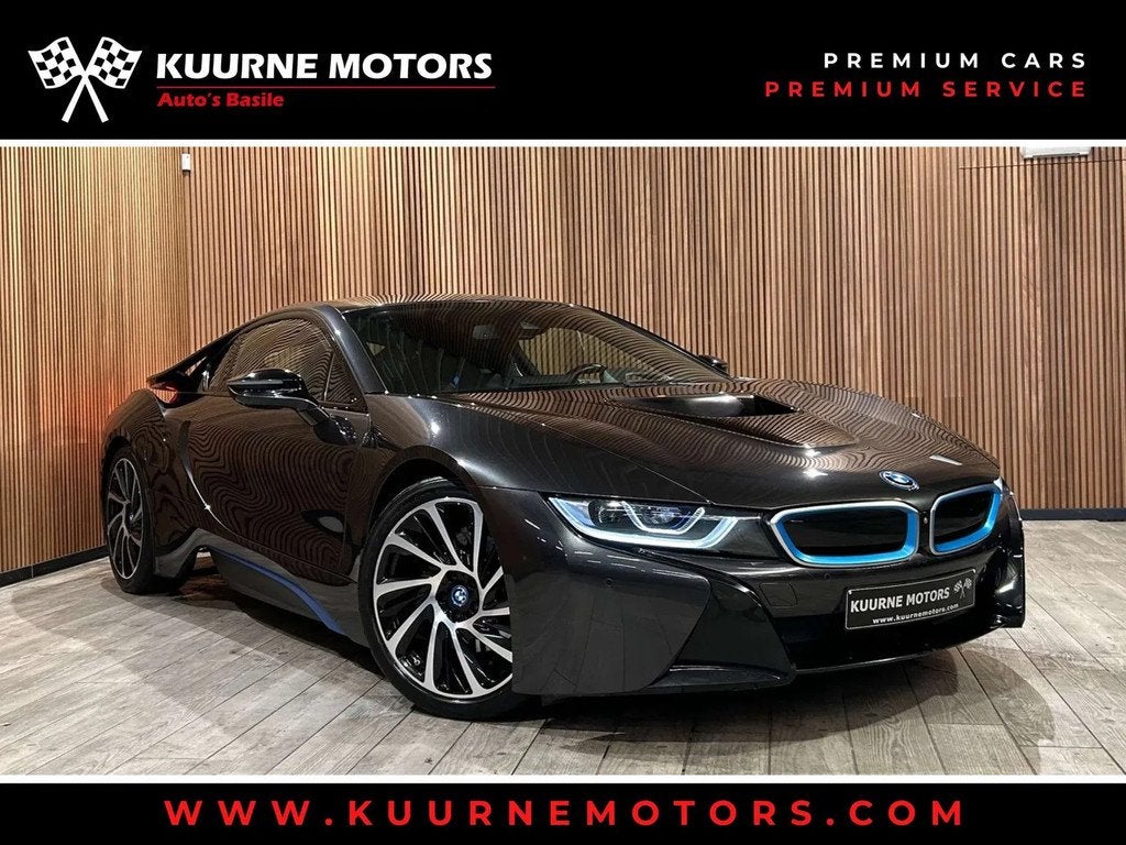BMW i8 Coupé Alu20"/Hud/Leder/Cam360/Led *1j garantie*, Auto's, BMW, Automaat, 4 zetels, Gebruikt, Hybride Elektrisch/Benzine