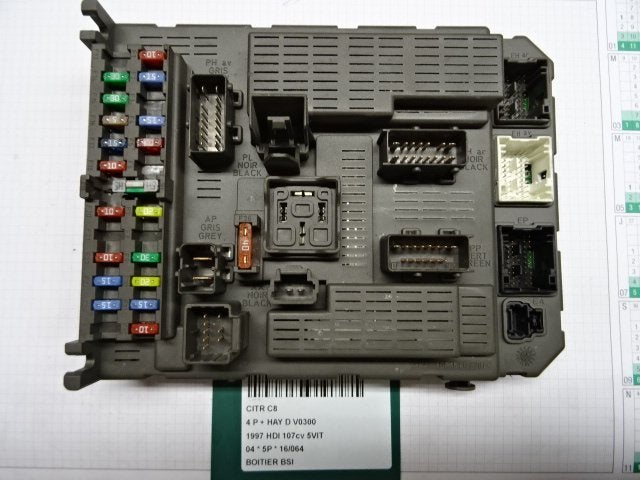 ORDINATEUR UNITE COMMANDE ELECTRONIQUE C8 (EA / EB), Utilisé, Citroën