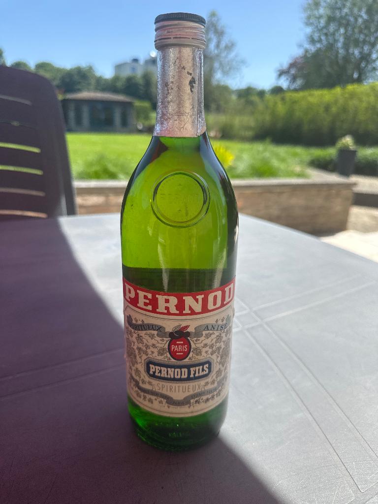 Bouteille Pernod vintage, Enlèvement ou Envoi, Neuf, Pleine