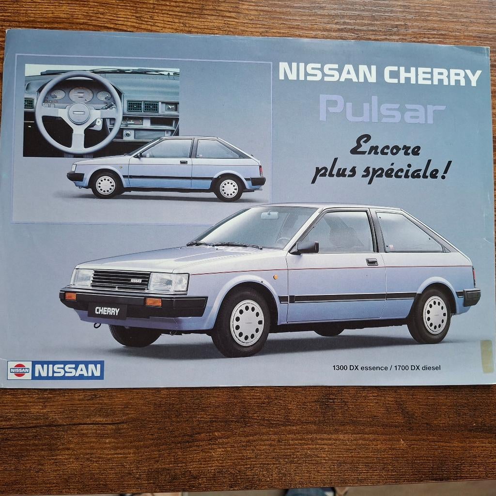 NISSAN CHERRY PULSAR 1/85, Enlèvement ou Envoi, Comme neuf, Nissan