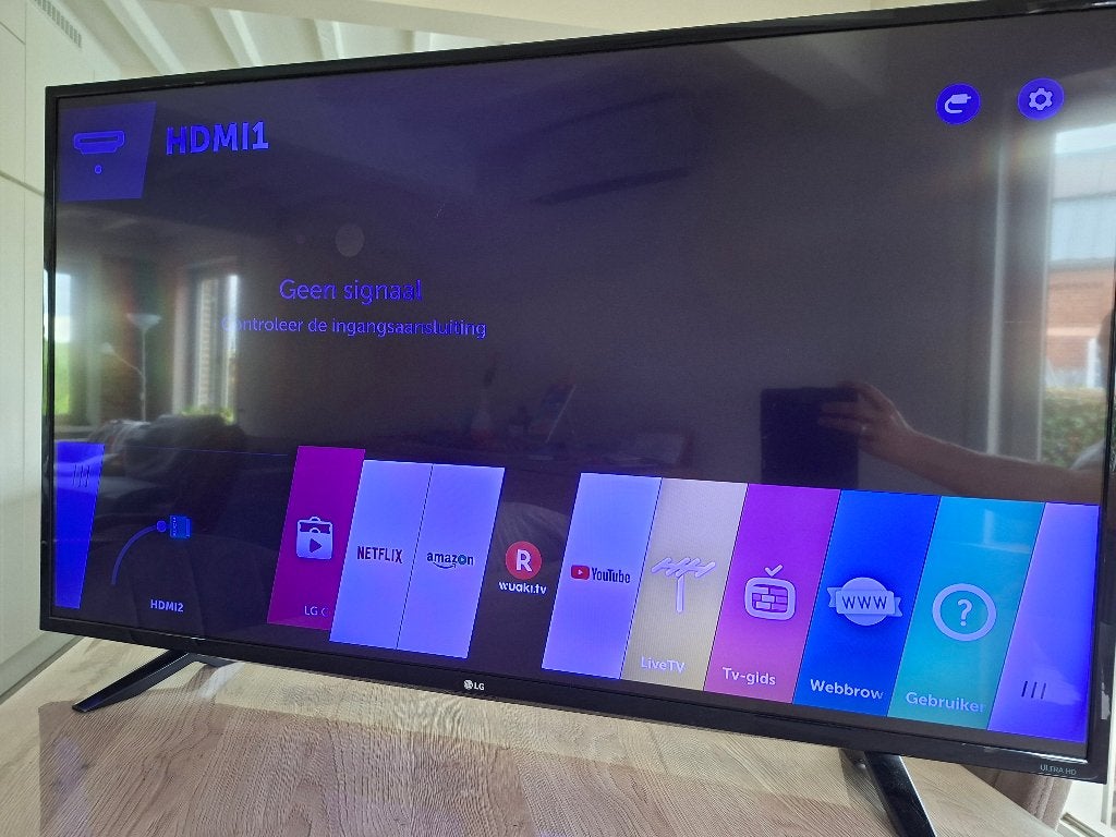 Normaal werkende lg ultra hd 49 inch, Audio, Tv en Foto, Televisies, Ophalen, 100 cm of meer, 4k (UHD), LG