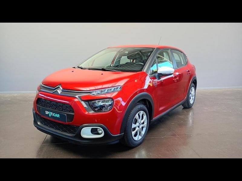 Citroen C3 you, Autos, Rouge, https://public.car-pass.be/vhr/53a82d42-32b1-45e5-9067-ccfb758a132a, Achat, Noir