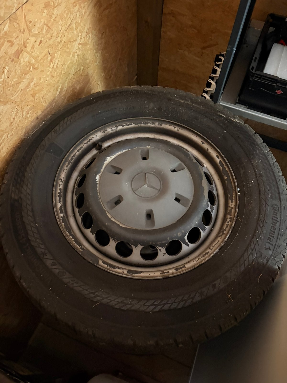 Set goede banden en velgen mercedes sprinter 2018, Pneus et Jantes, 4 Saisons, 16 pouces, Véhicule utilitaire