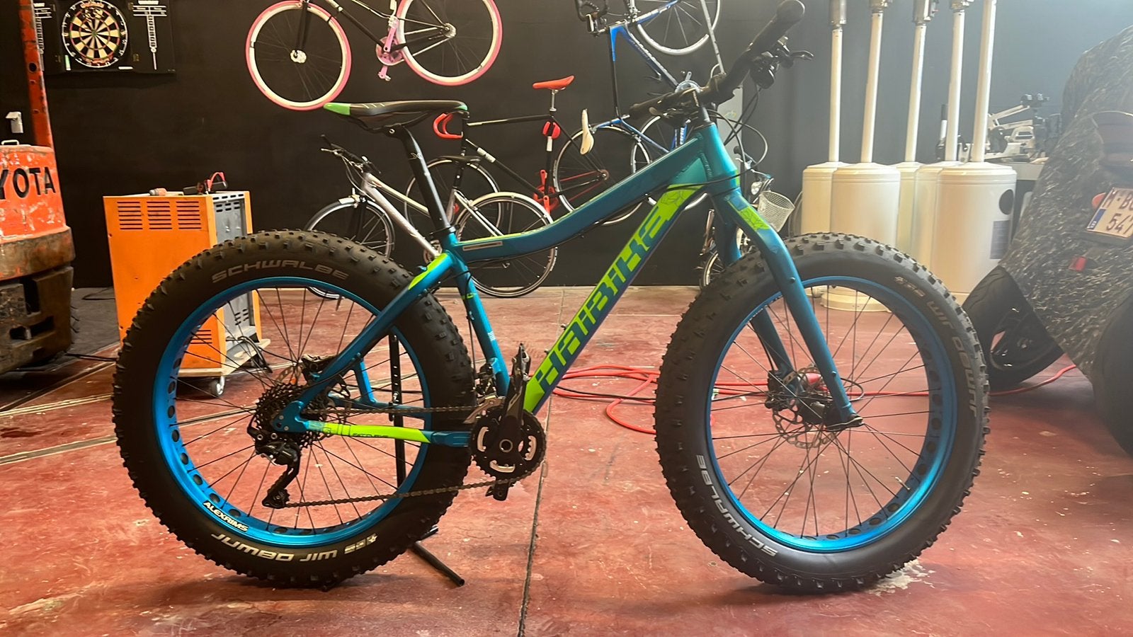 Haibike Fat Curve, Vélos & Vélomoteurs, 24 pouces ou plus, Aluminium, Comme neuf, Enlèvement