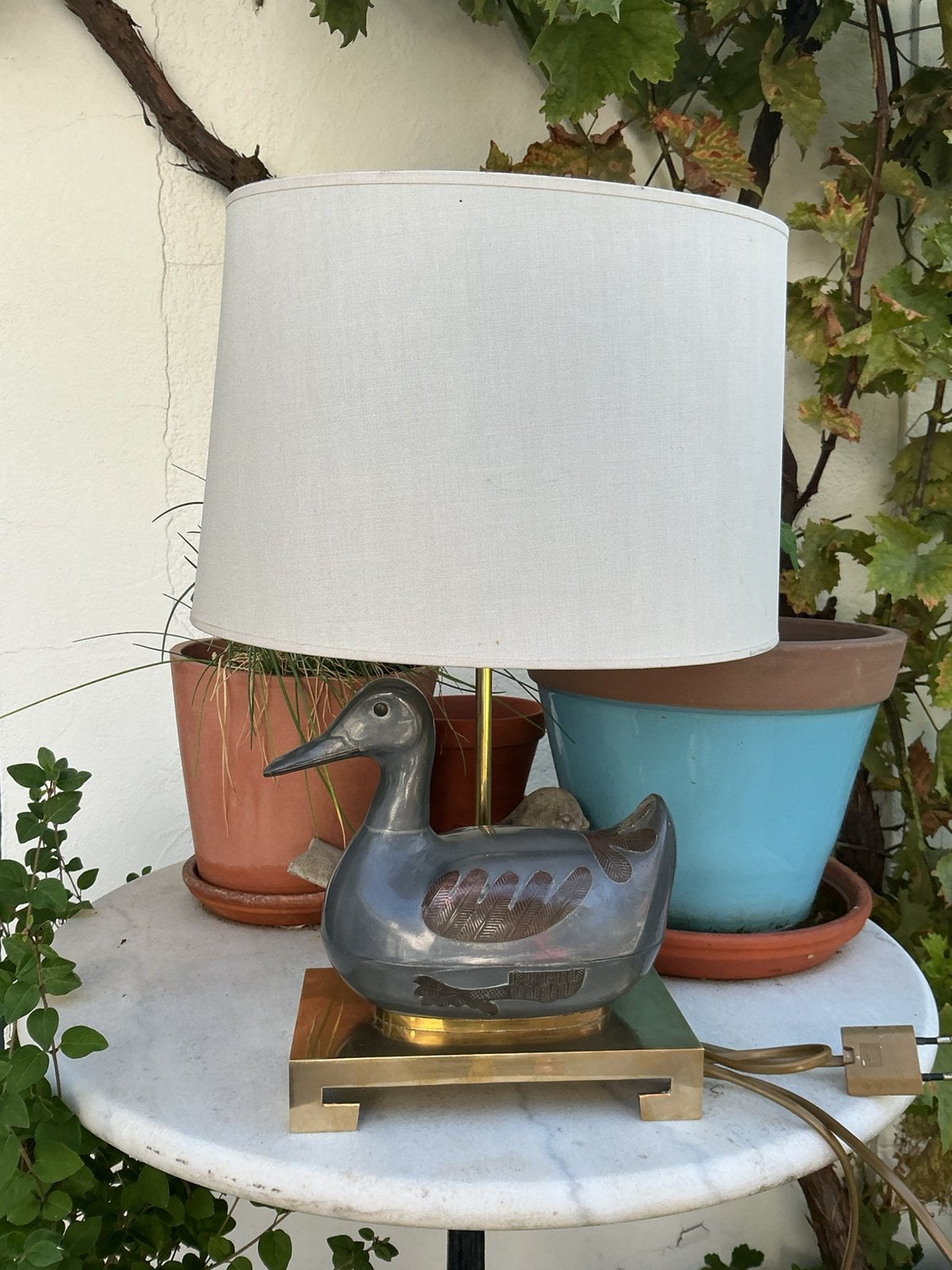 Vintage lamp, Ophalen, Gebruikt, Figuurlamp, Vintage