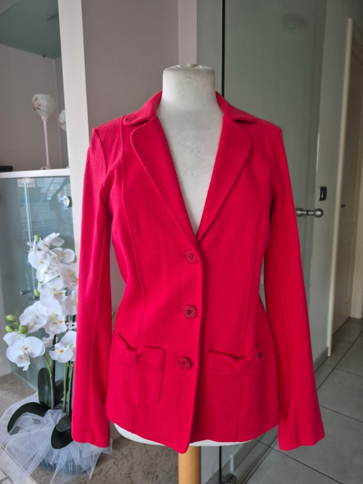 TERRE BLEUE damesblazer, Verzenden, Maat 38/40 (M)