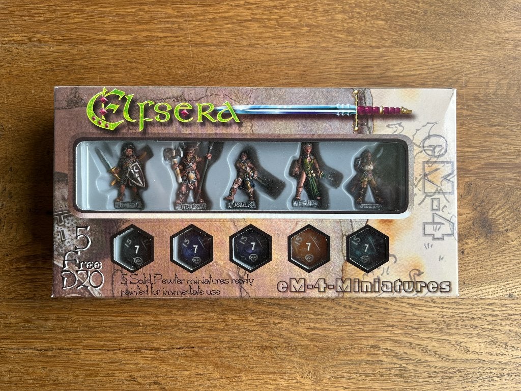 Elfsera prepainted miniatures nieuw (1), Enlèvement ou Envoi, Neuf