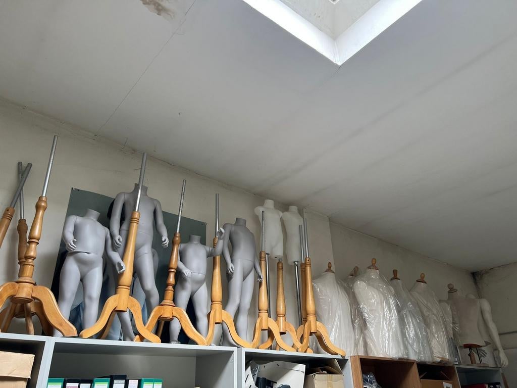 Set van mannequin voor volwassenen en kinderen, Ophalen, Gebruikt