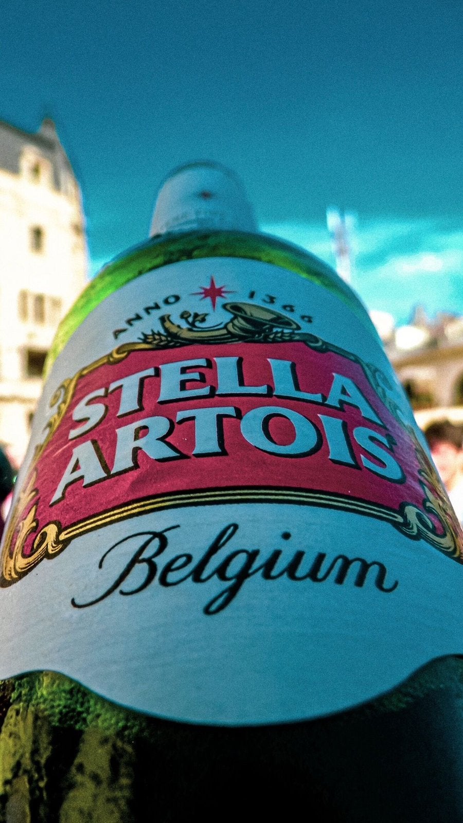 Panneau en métal Stella Artois 4 - rétro vintage mancave, Enlèvement ou Envoi, Neuf, Panneau, Plaque ou Plaquette publicitaire