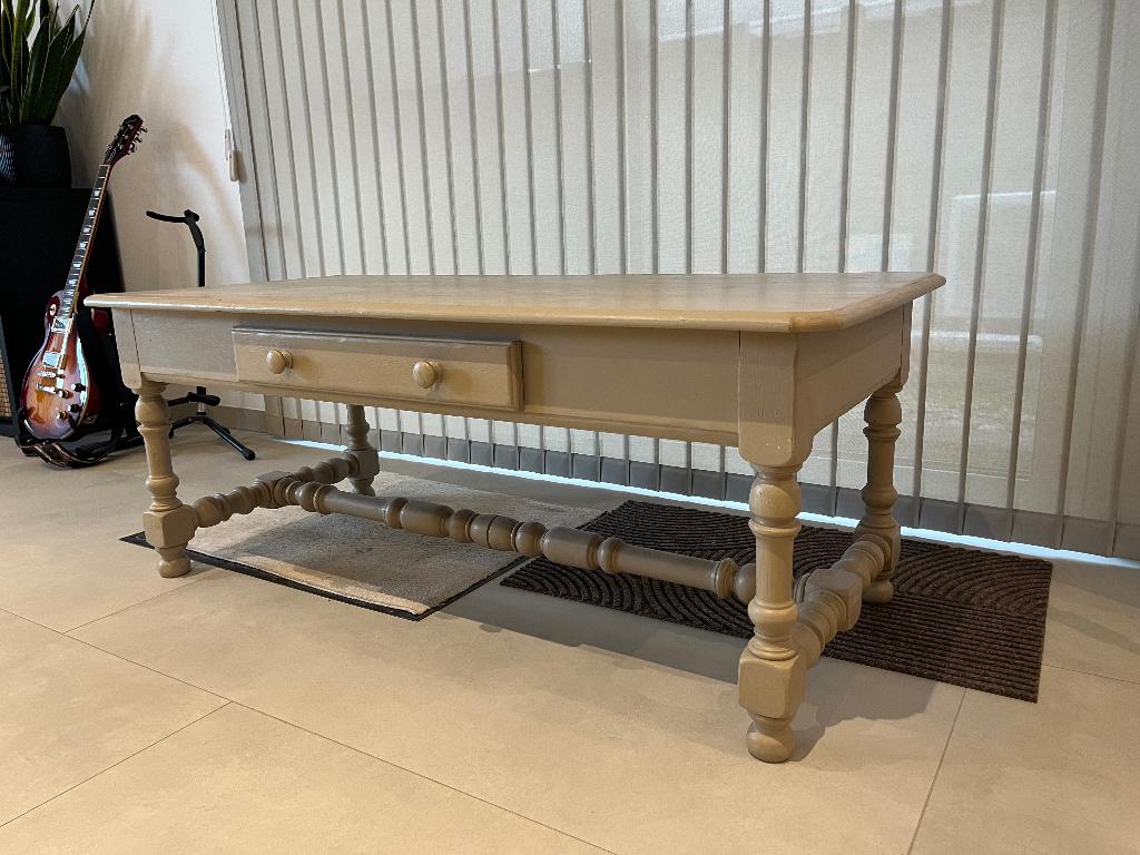 Eiken salontafel, 100 à 150 cm, Enlèvement, Utilisé, 50 à 100 cm