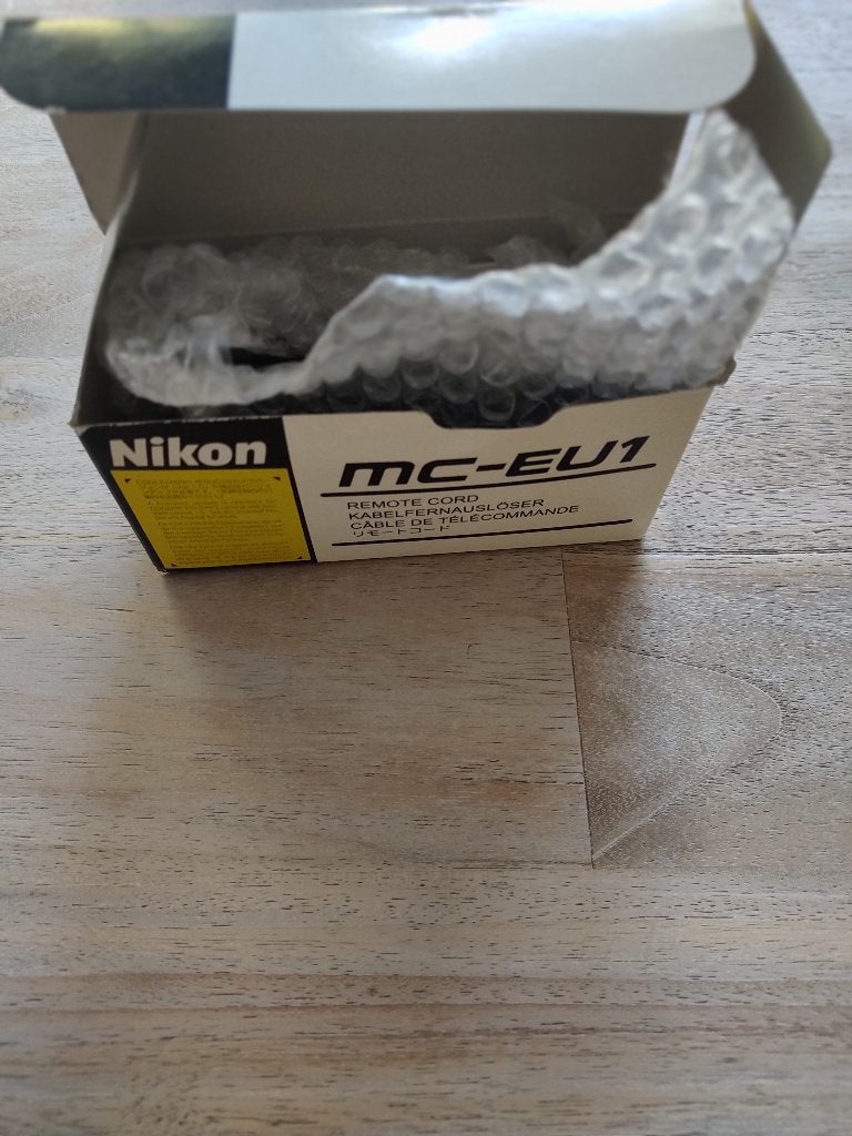 Afstandsbediening Nikon fototoestel - MC-EU1, TV, Hi-fi & Vidéo, Appareils photo numériques, Enlèvement, Comme neuf, Autres types