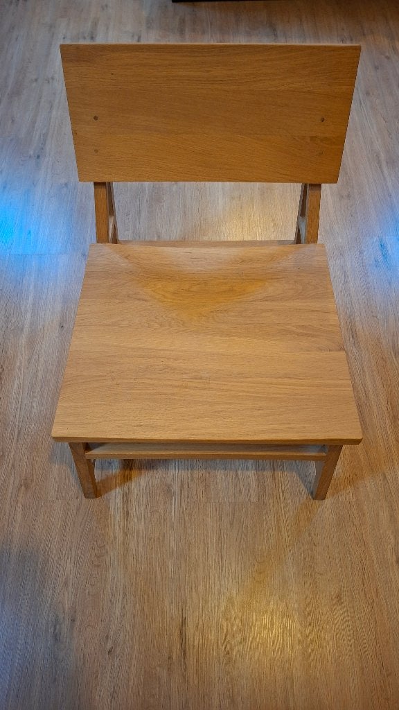 2 ethnicraft stoelen, Ophalen, Twee, Bruin, Design