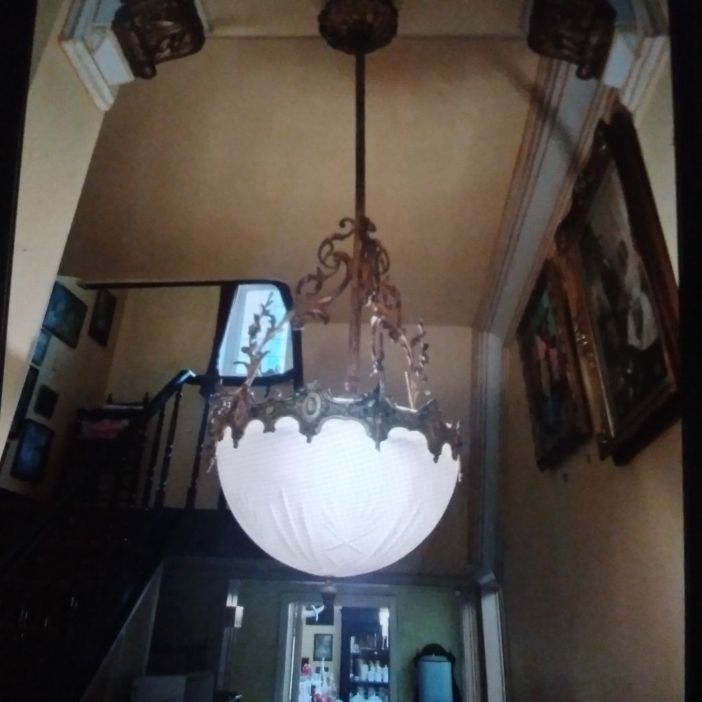 Lustre Art Nouveau ancien, Antiquités & Art, Enlèvement