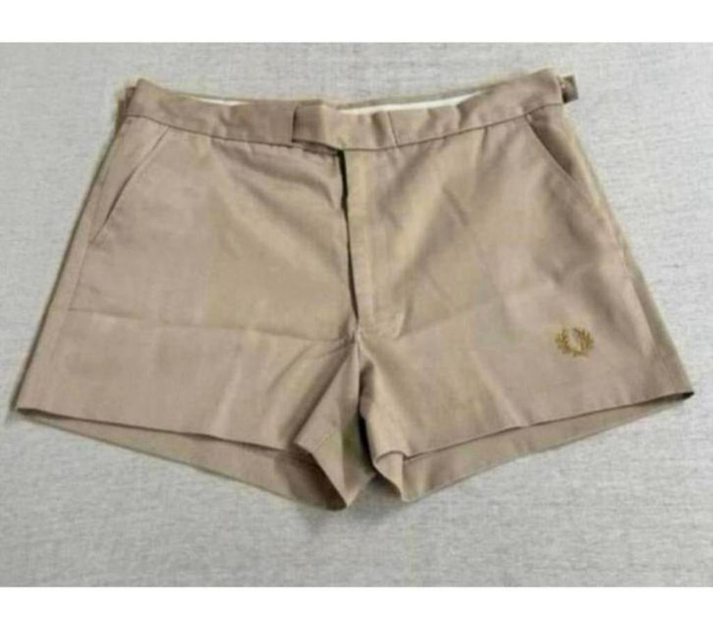 Vintage Fred Perry Shorts Dames W34 Beige hot-pants Tennis, Kleding | Dames, Maat 38/40 (M), Kort, Beige, Ophalen of Verzenden