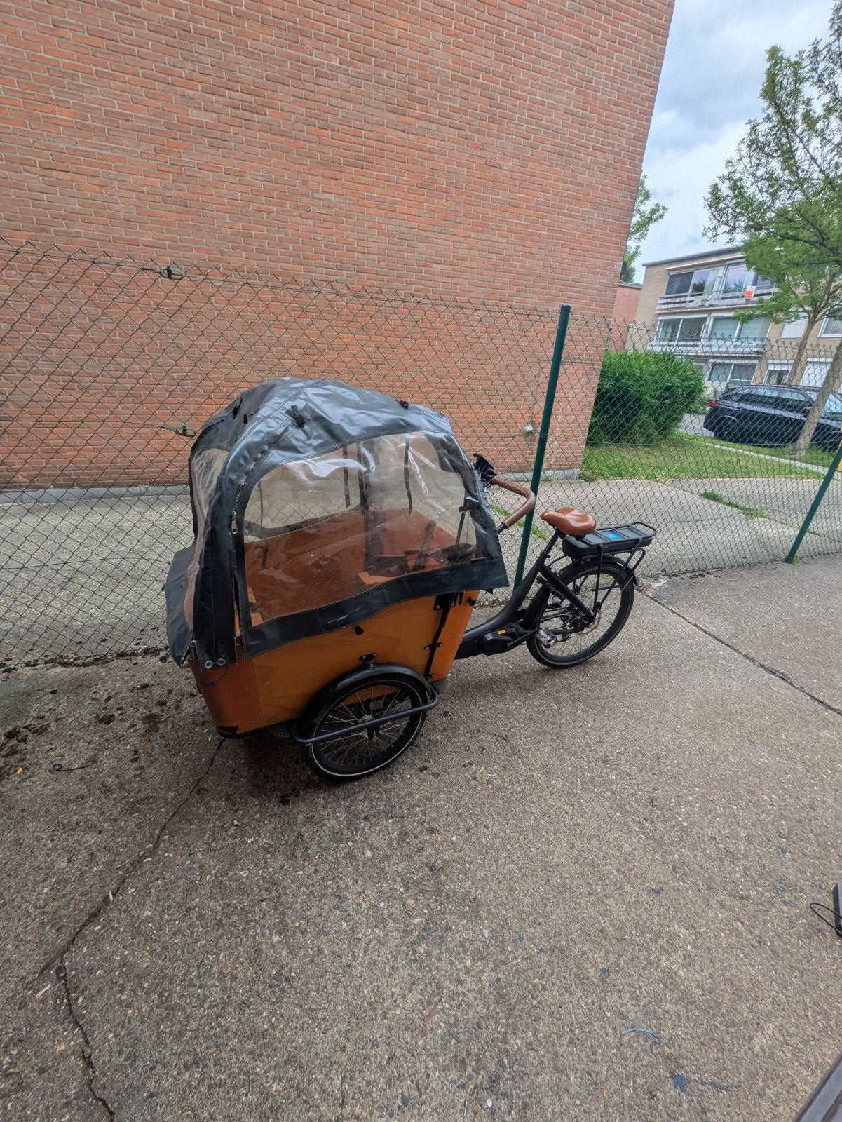 Elektrische bakfiets met goede batterij, Ophalen