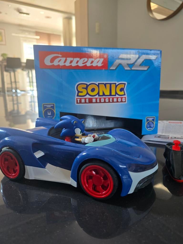 Voiture téléguidé Sonic, Enlèvement
