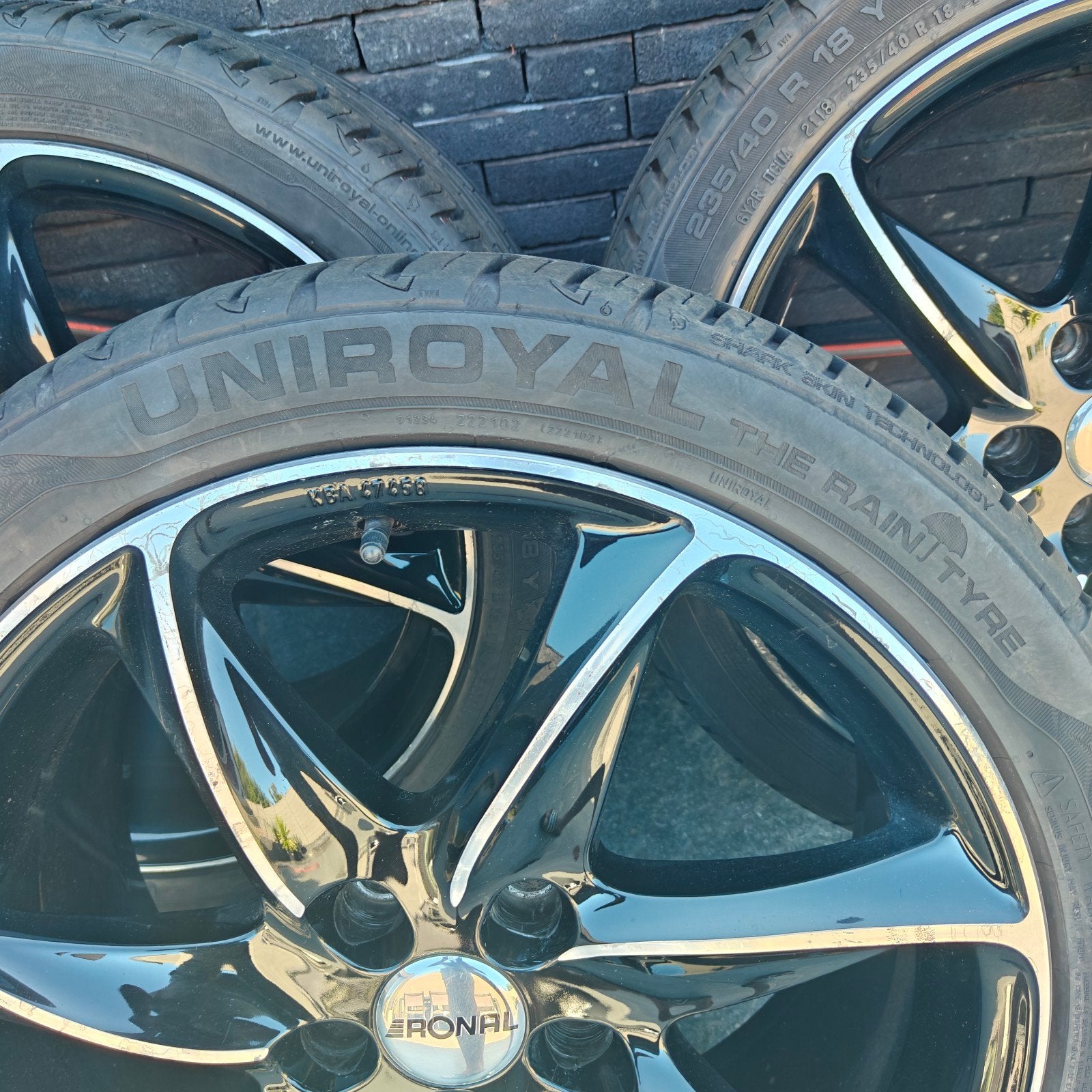 band + velgen 235/40 R 18, Enlèvement, Pneus été, Pneu(s)