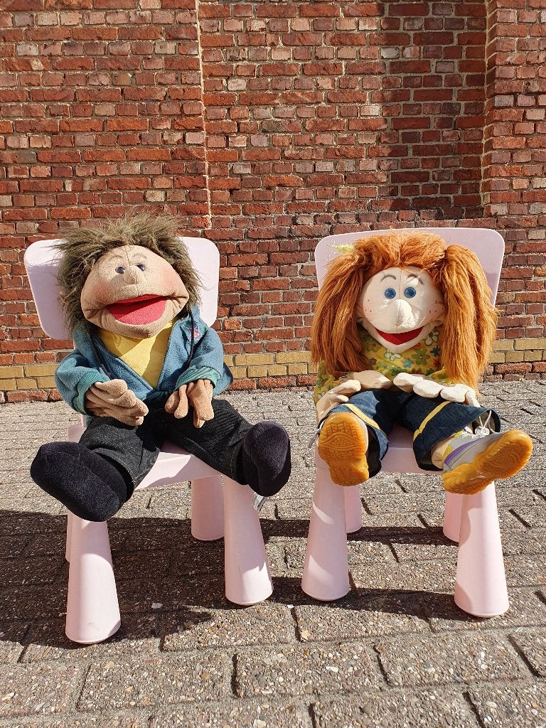 Living Puppets - klaspoppen 65 cm, Enlèvement, Utilisé, Autres types