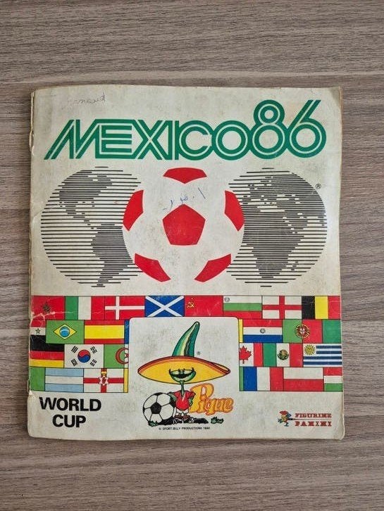 Album de panini rare Mexico 86 — y compris Maradona !, Enlèvement ou Envoi, Autocollant