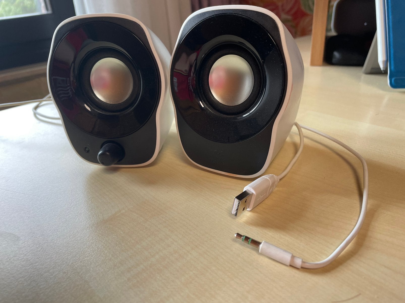Logitech Z120 pc speakers, Computers en Software, Pc speakers, Ophalen of Verzenden, Zo goed als nieuw