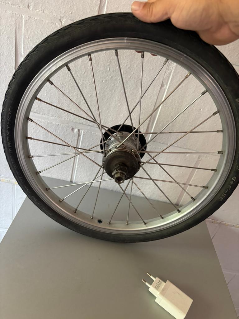 brompton Achterwiel, Fietsen en Brommers, Fietsonderdelen, Ophalen, Zo goed als nieuw