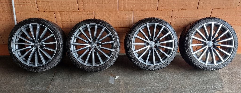 Kit complet - Audi A5 SLINE 2020 -  Michelin R19, 255 mm, Véhicule de tourisme, Utilisé, Jante(s)