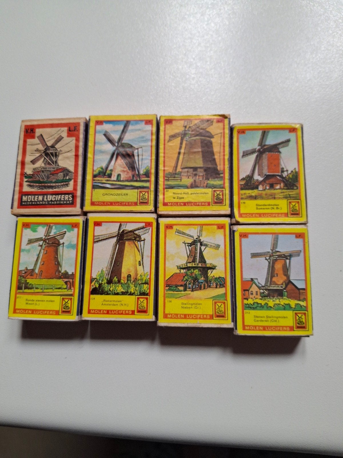 molen lucifers, Ophalen, Gebruikt