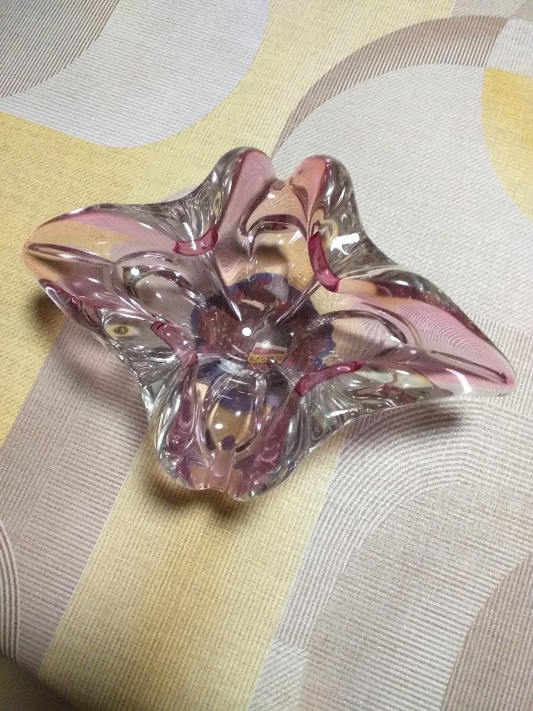 Glazen Asbak murano, Antiek en Kunst, Ophalen