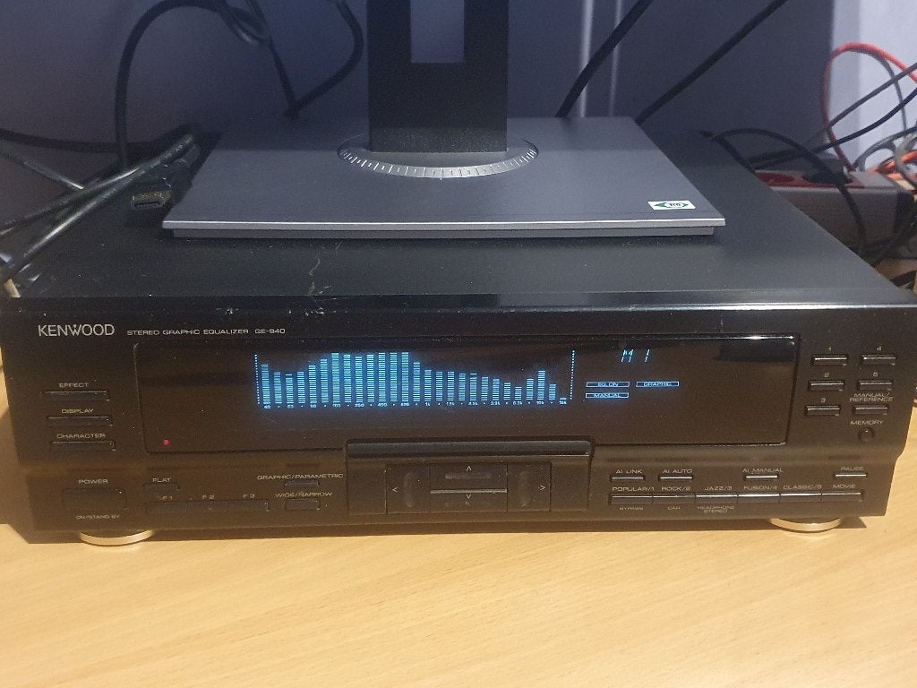 Kenwood GE-940 Grafische Equalizer, Ophalen of Verzenden, Gebruikt, Overige merken