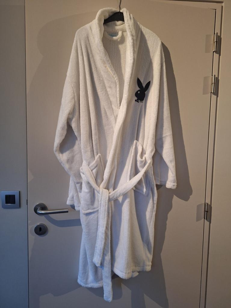Badjas, Vêtements | Femmes, Homewear, Enlèvement ou Envoi, Playboy, Blanc, Taille 42/44 (L)