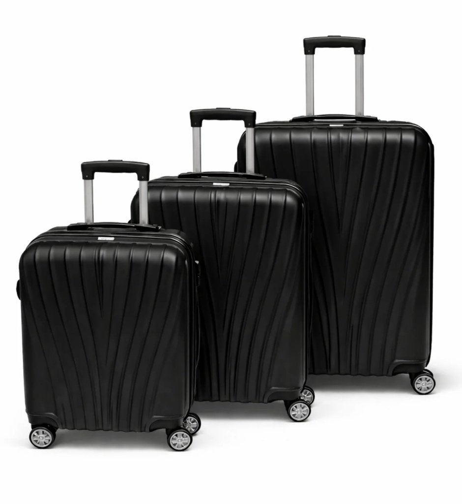 En Promotion Lot x 3 Valises Neuves avec serrures sécurisées, Neuf, Enlèvement ou Envoi, 70 cm ou plus, Plastique dur