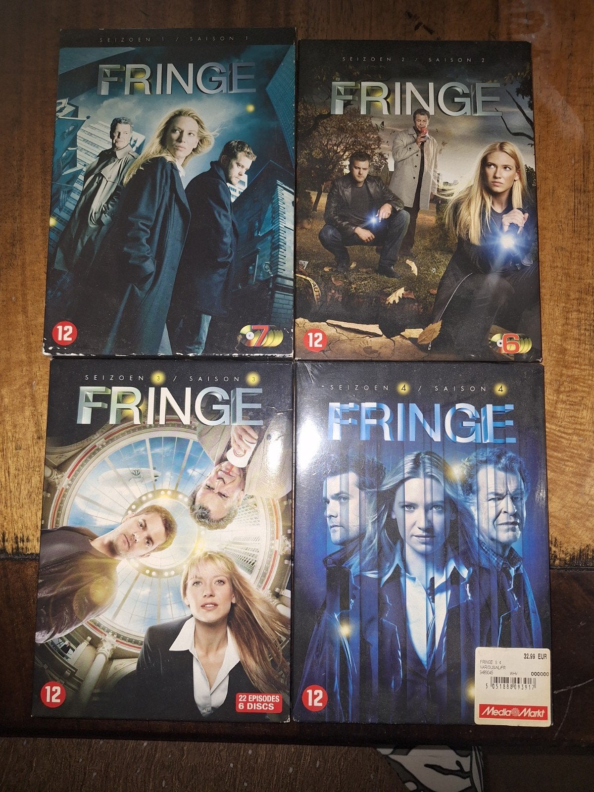 Fringe Seizoen 1-4 DVD Boxset, Ophalen of Verzenden, Overige seizoenen