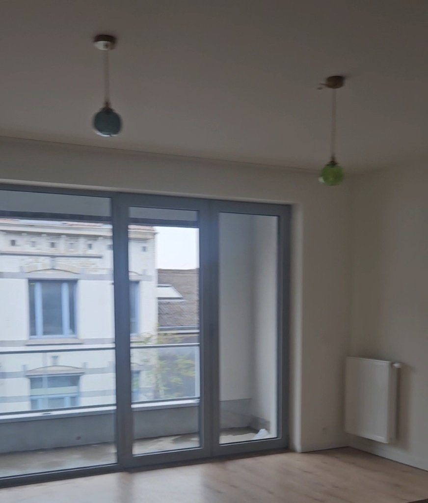 2 lampes de plafond, bleu & vert, Enlèvement ou Envoi, Vintage, Verre, Utilisé