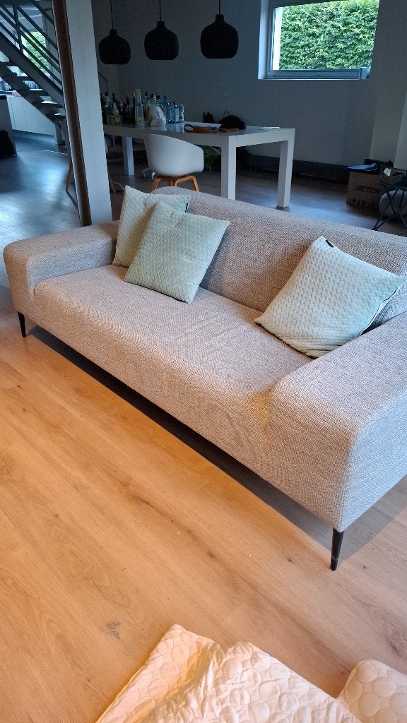 Chaise 2 places Koozo de la marque belge, belle qualité, Maison & Meubles, 75 à 100 cm, 200 à 250 cm, Banc droit, Enlèvement