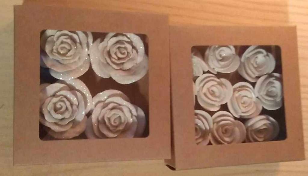 roosjes decoratie in steen, Ophalen of Verzenden