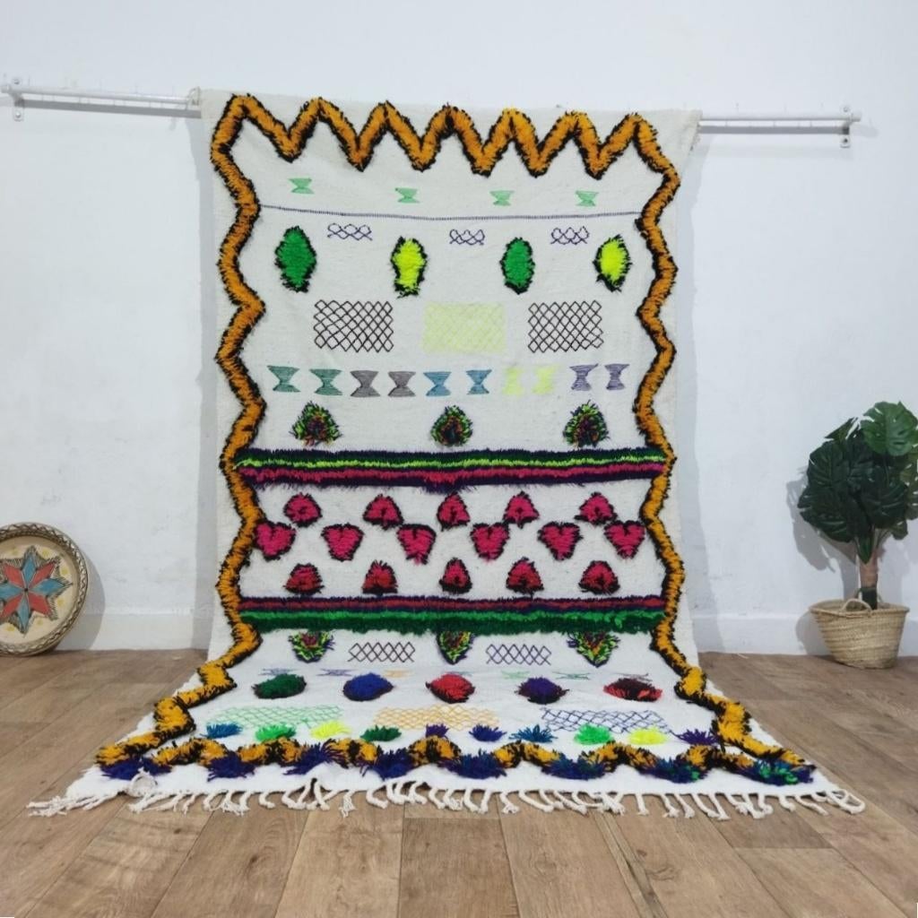 Tapis berbère marocain authentique – 282 x 145 cm, Antiquités & Art, Envoi