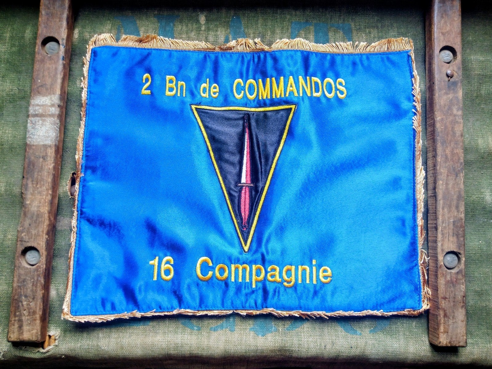 ABL wimpel 2e bataljonscommando's 16e compagnie Conditie nie, Landmacht, Embleem of Badge