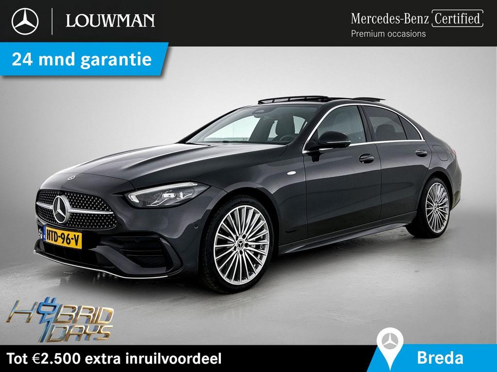 Mercedes-Benz C 300 e Business Solution AMG | AMG Line | Nig, Auto's, Automaat, Zwart, 13 g/km, Berline