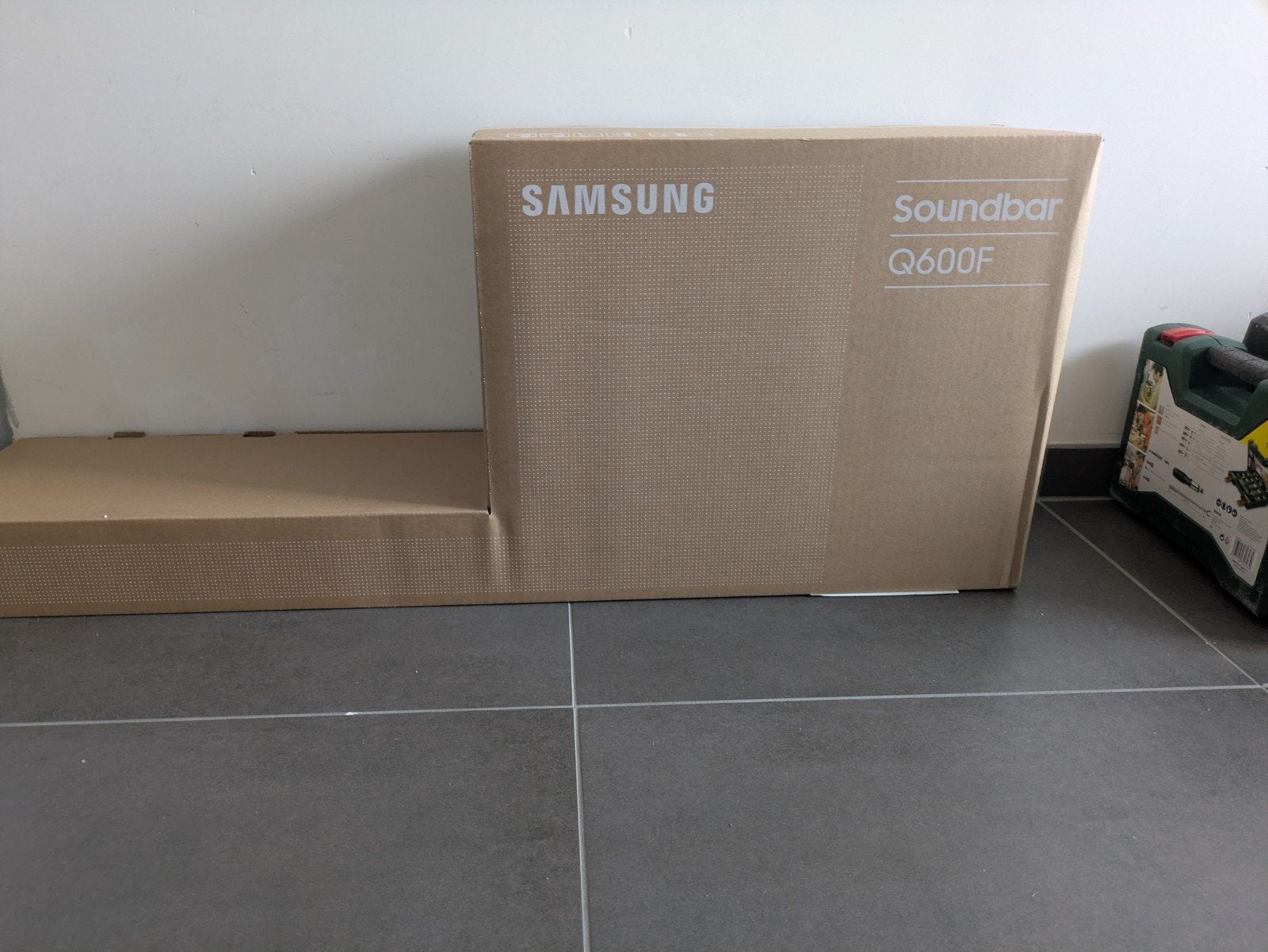 soundbar met subwoofer (Samsung HW-Q600F Zwart), Enlèvement