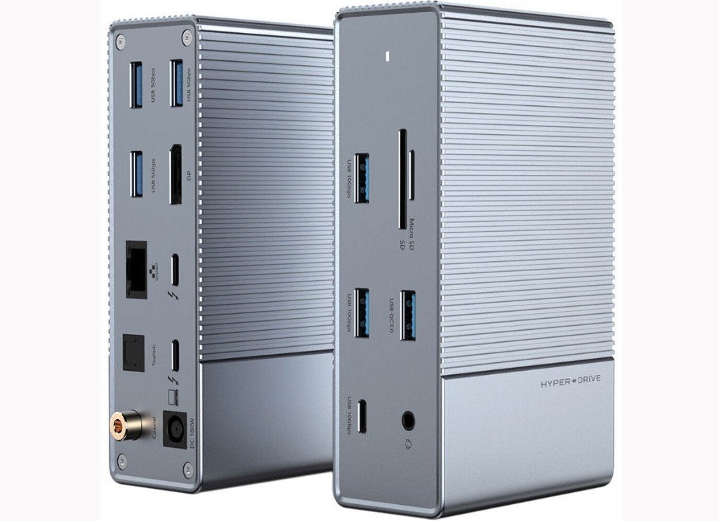 Pro HyperDrive GEN2 18-Port USB-C Docking (nieuwstaat), Enlèvement ou Envoi, Comme neuf, Hub USB, Hyper-Drive