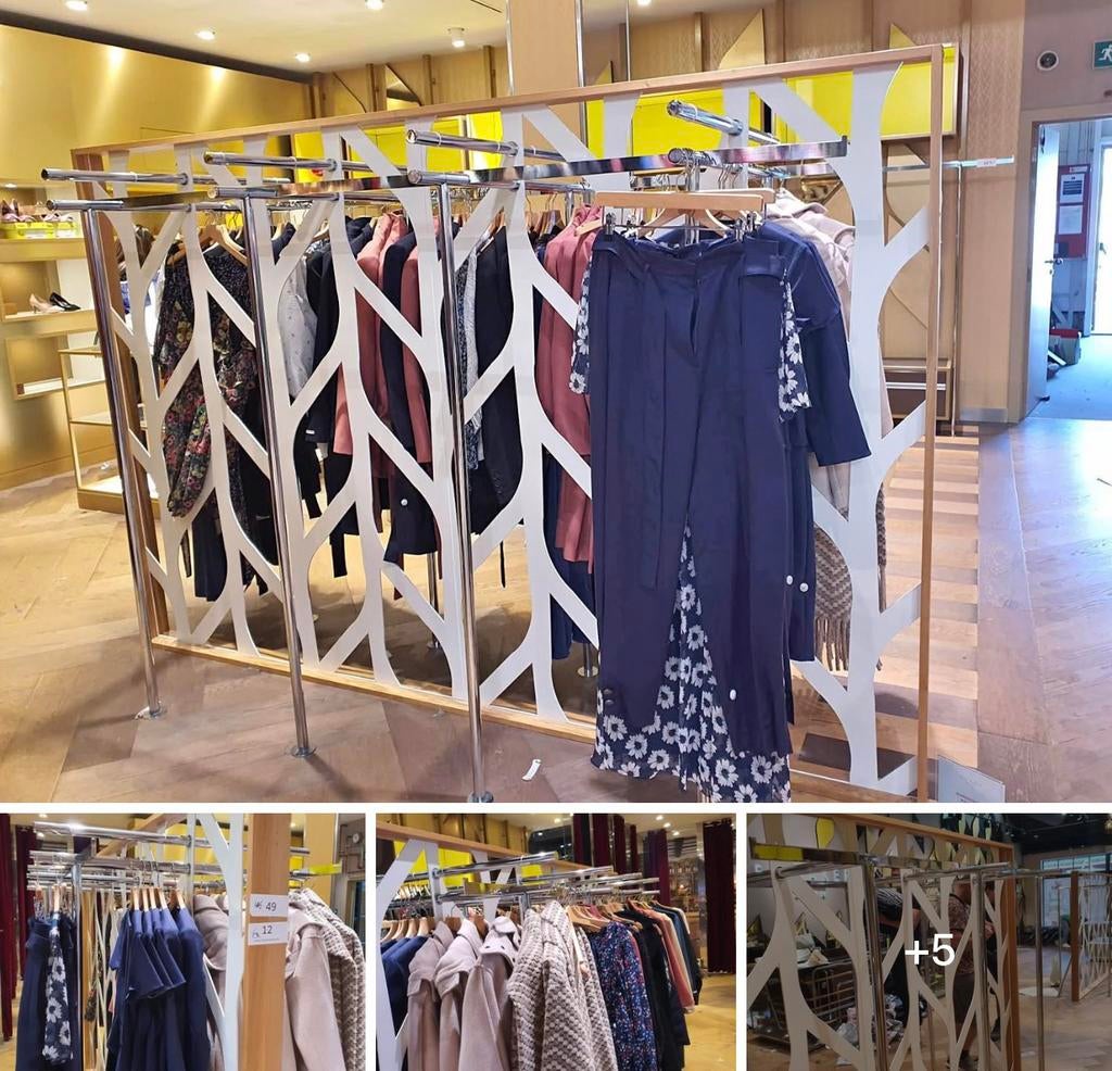 Kledings rekken voor een winkel, Enlèvement ou Envoi, Comme neuf