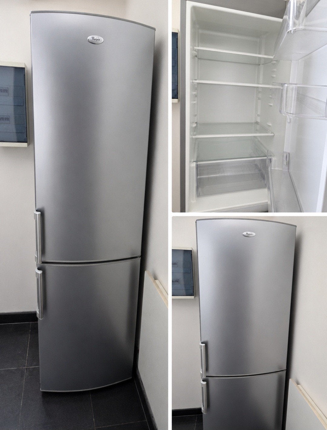 Réfrigérateur combiné avec congélateur Whirlpool, Enlèvement