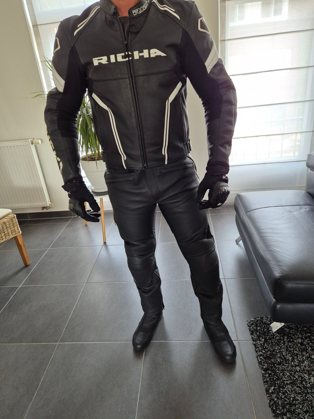 volledig onafzonderlijk motopak Richa, Enlèvement, Gants