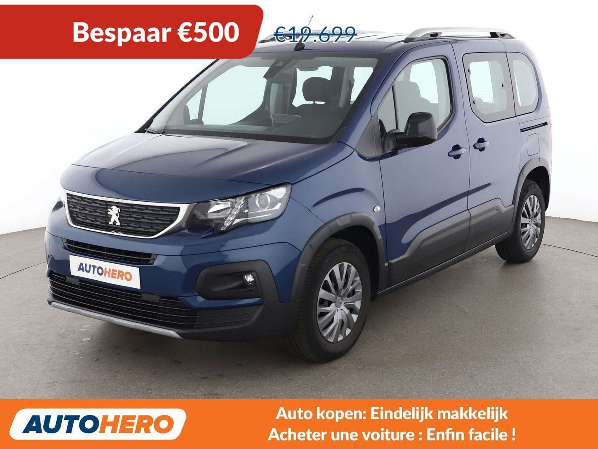 Peugeot Rifter 1.2 PureTech Allure L1, Autos, Achat, 1459 kg, Euro 6, 149 g/km