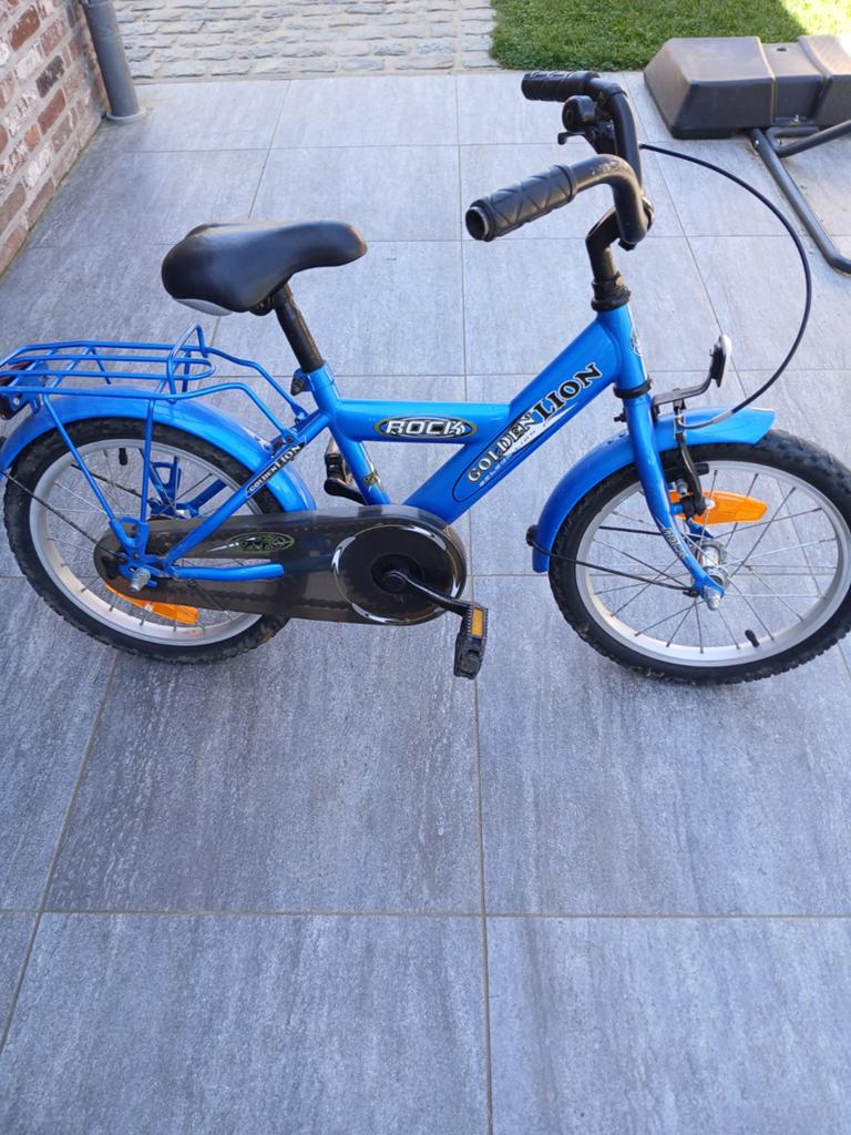 Vélo pour enfant 16" bleu, Vélos & Vélomoteurs, Enlèvement