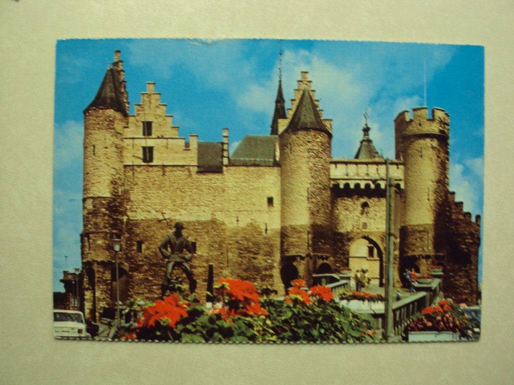 55065 - ANTWERPEN - HET STEEN - BERERLDVAN LANGER WAPPER, Ophalen of Verzenden, Antwerpen