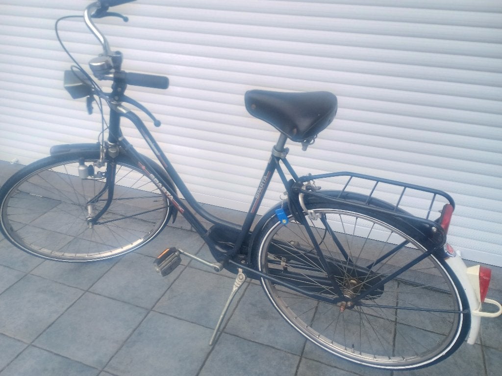 Sparta Miami donkerblauwe damesfiets, Fietsen en Brommers, Ophalen, Sparta, Velgrem, 53 tot 56 cm