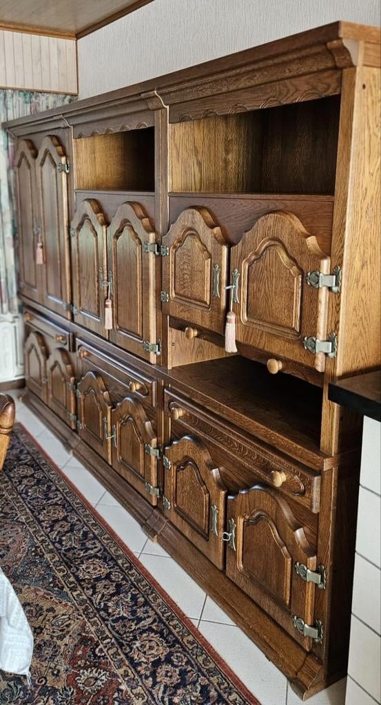 Eiken wandkast ( gratis ophalen  ), Huis en Inrichting, Ophalen