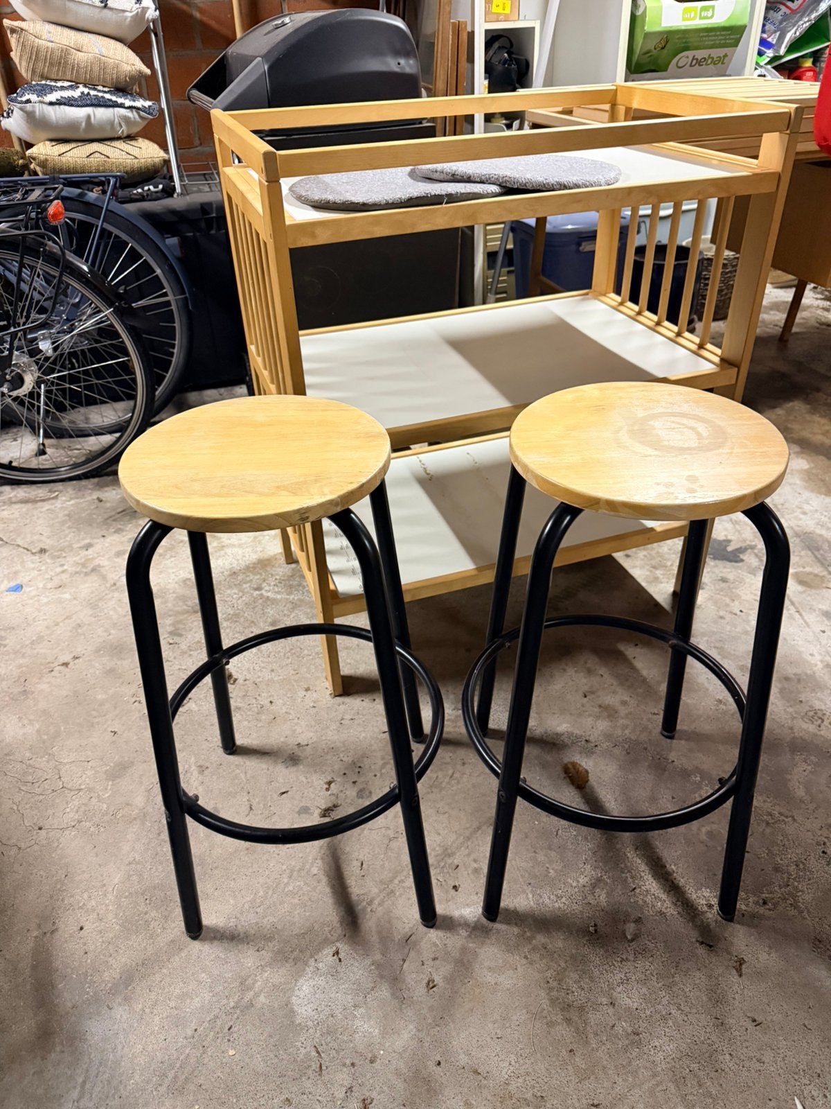 Barkrukken, duo, Enlèvement, Utilisé, Bois